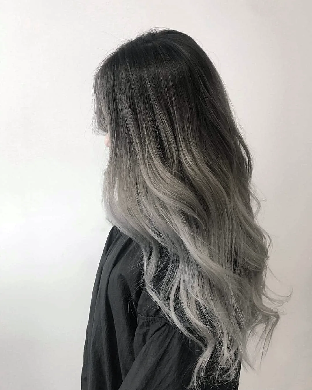 Grey Ombre hair