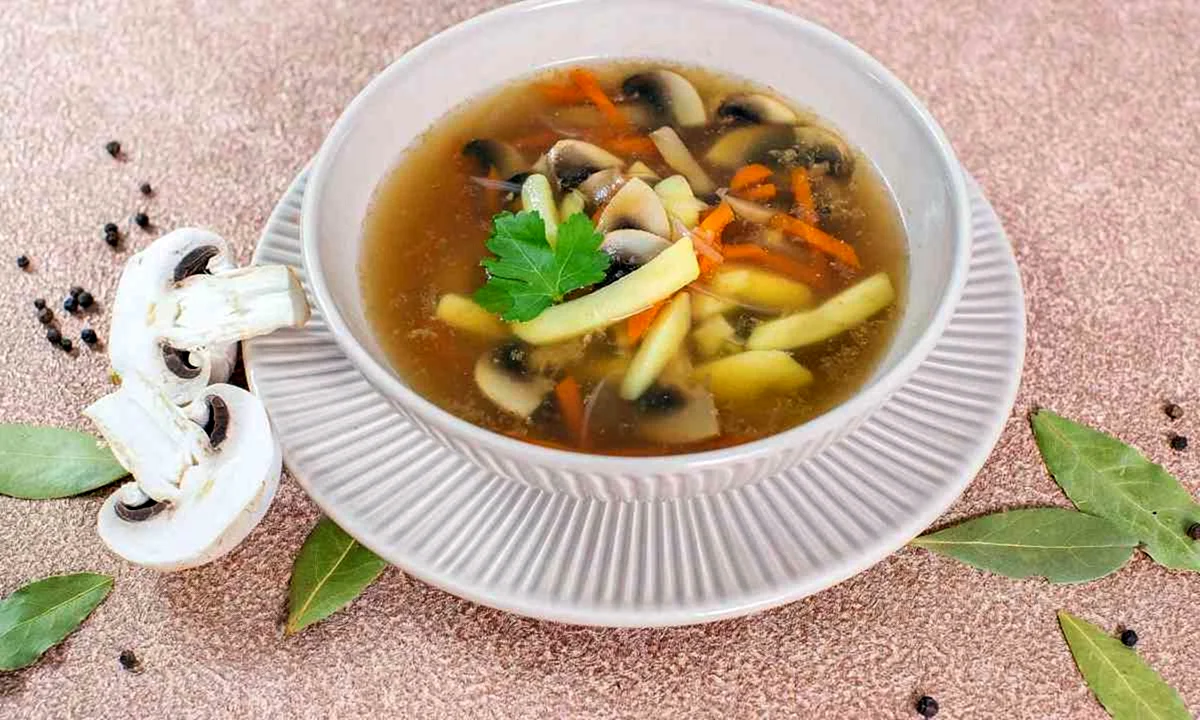Грибной суп Чайхона