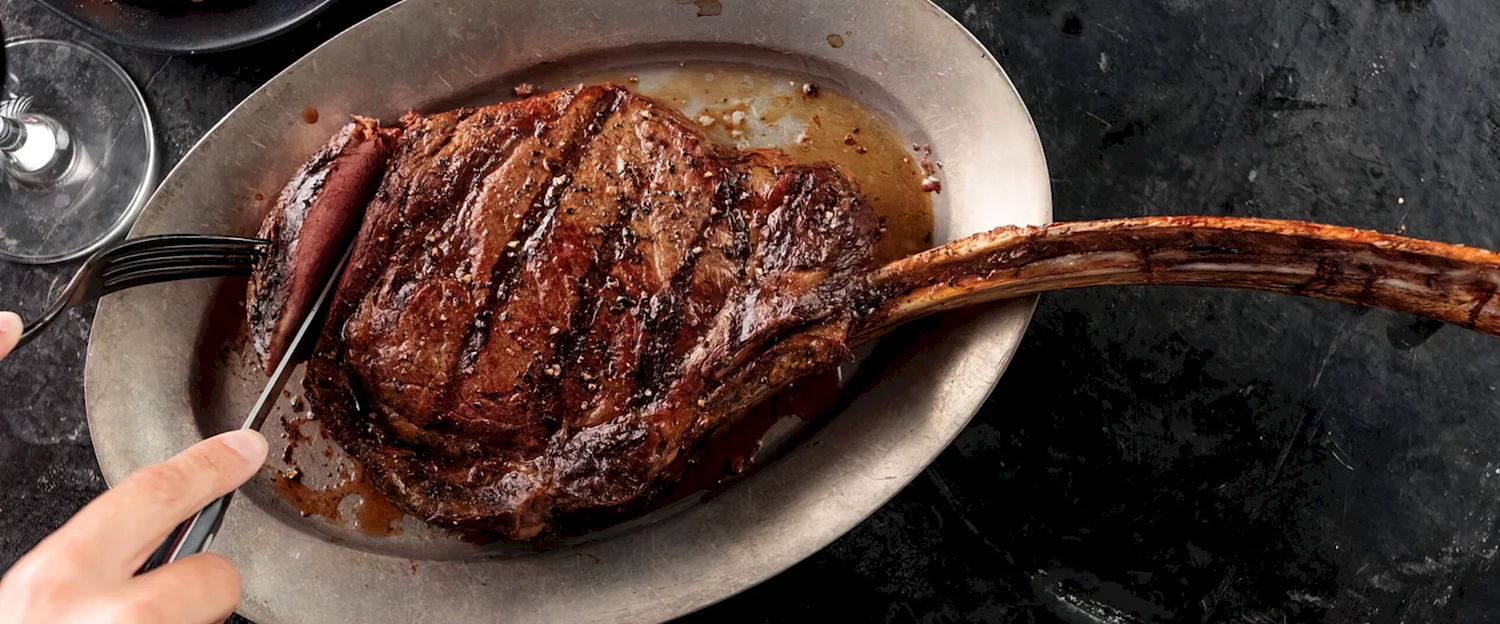 Grilled Tomahawk