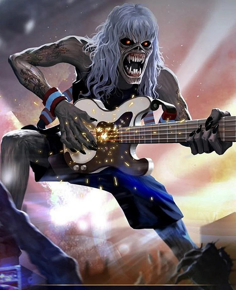 Iron maiden eddie картинки