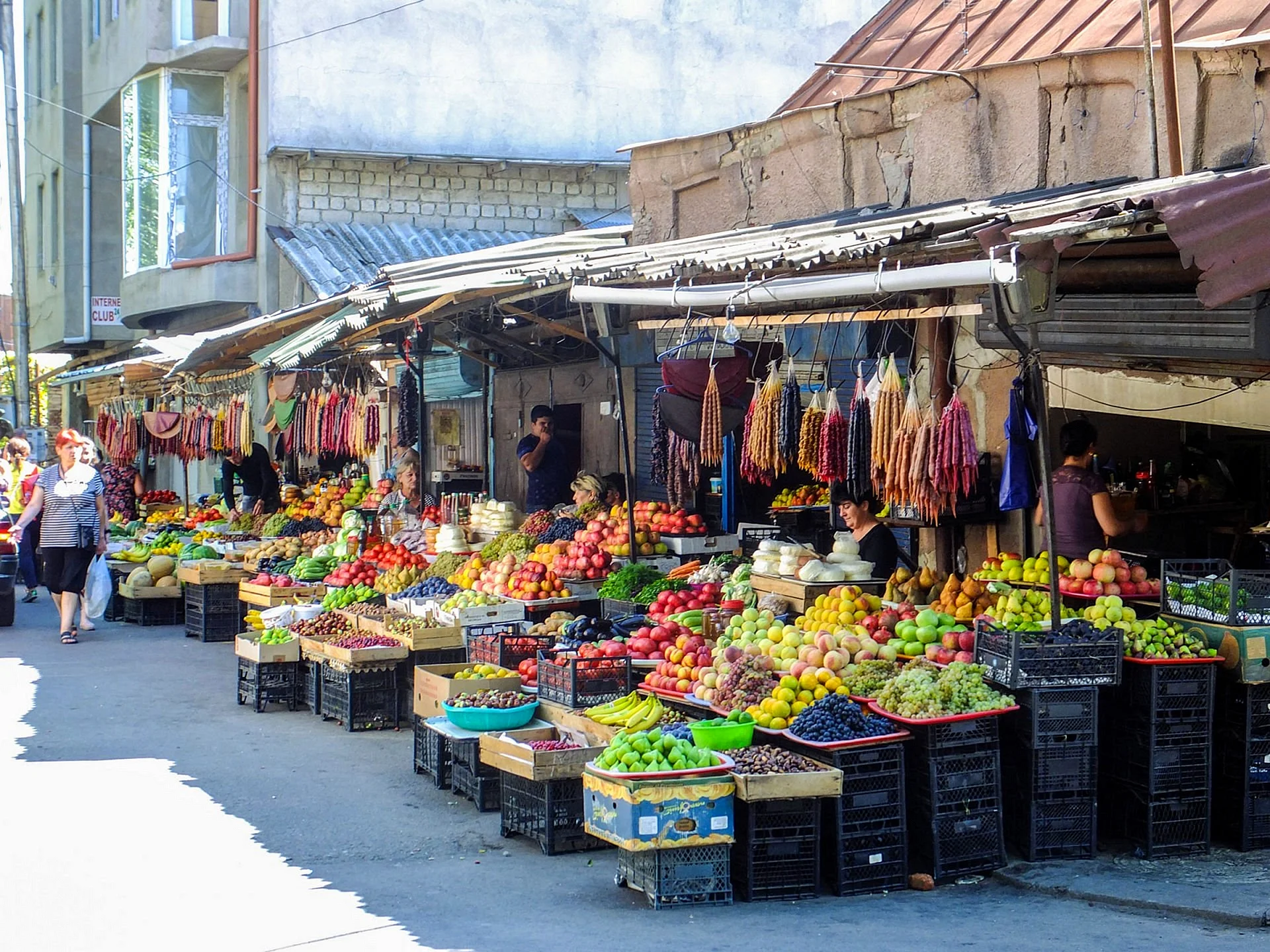 Грузия Тбилиси рынок