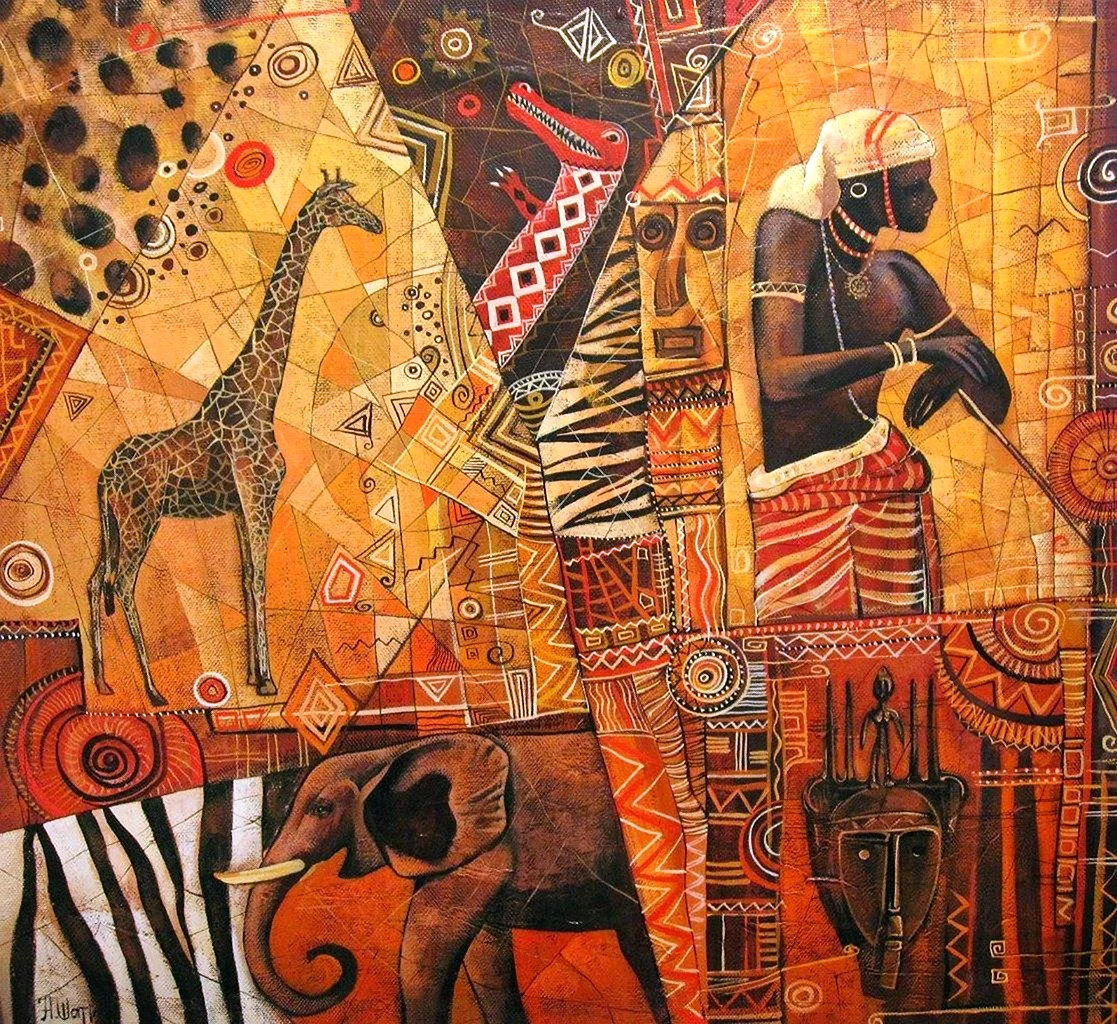 Густав климт африканские мотивы