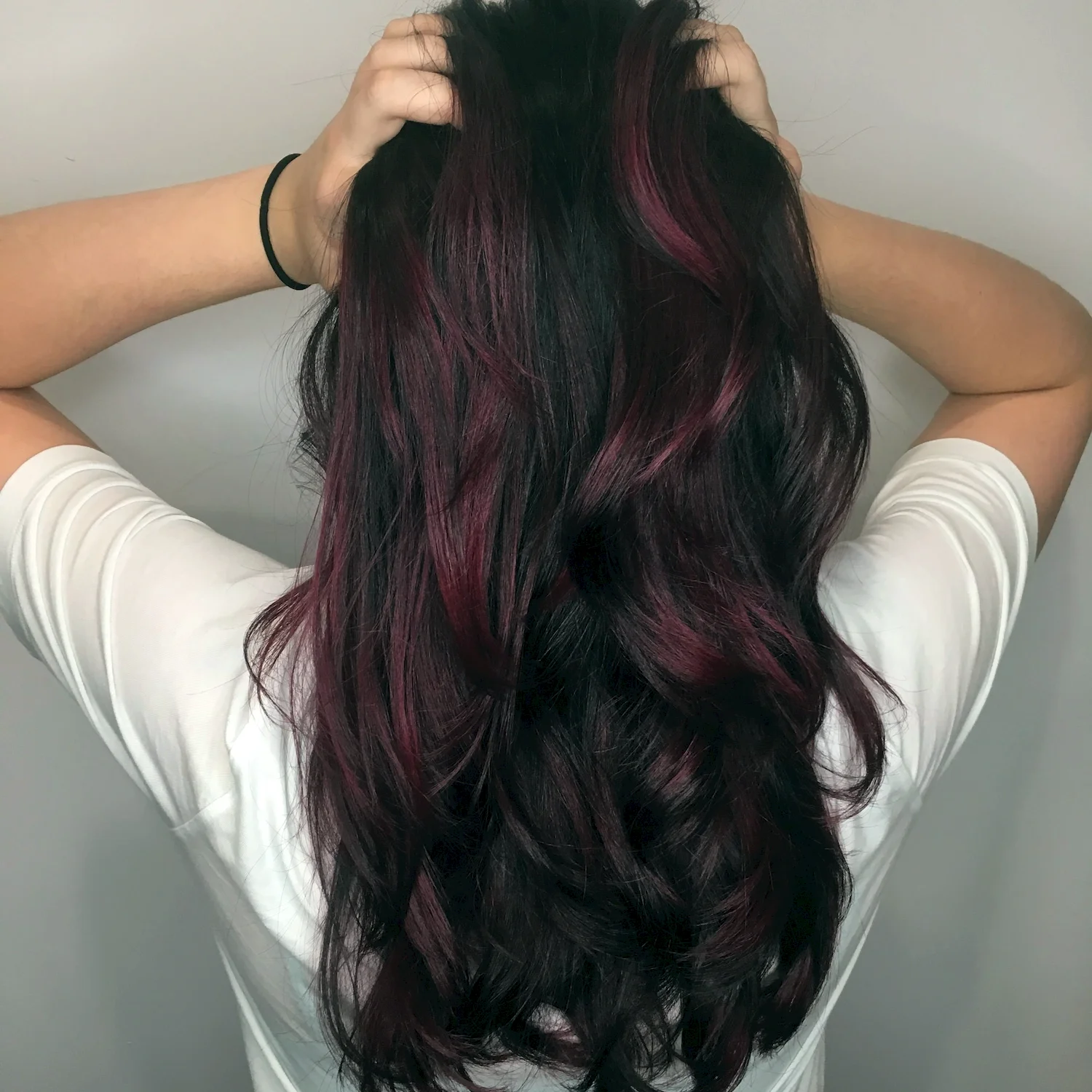Hair Color Burgundy Plum Dark