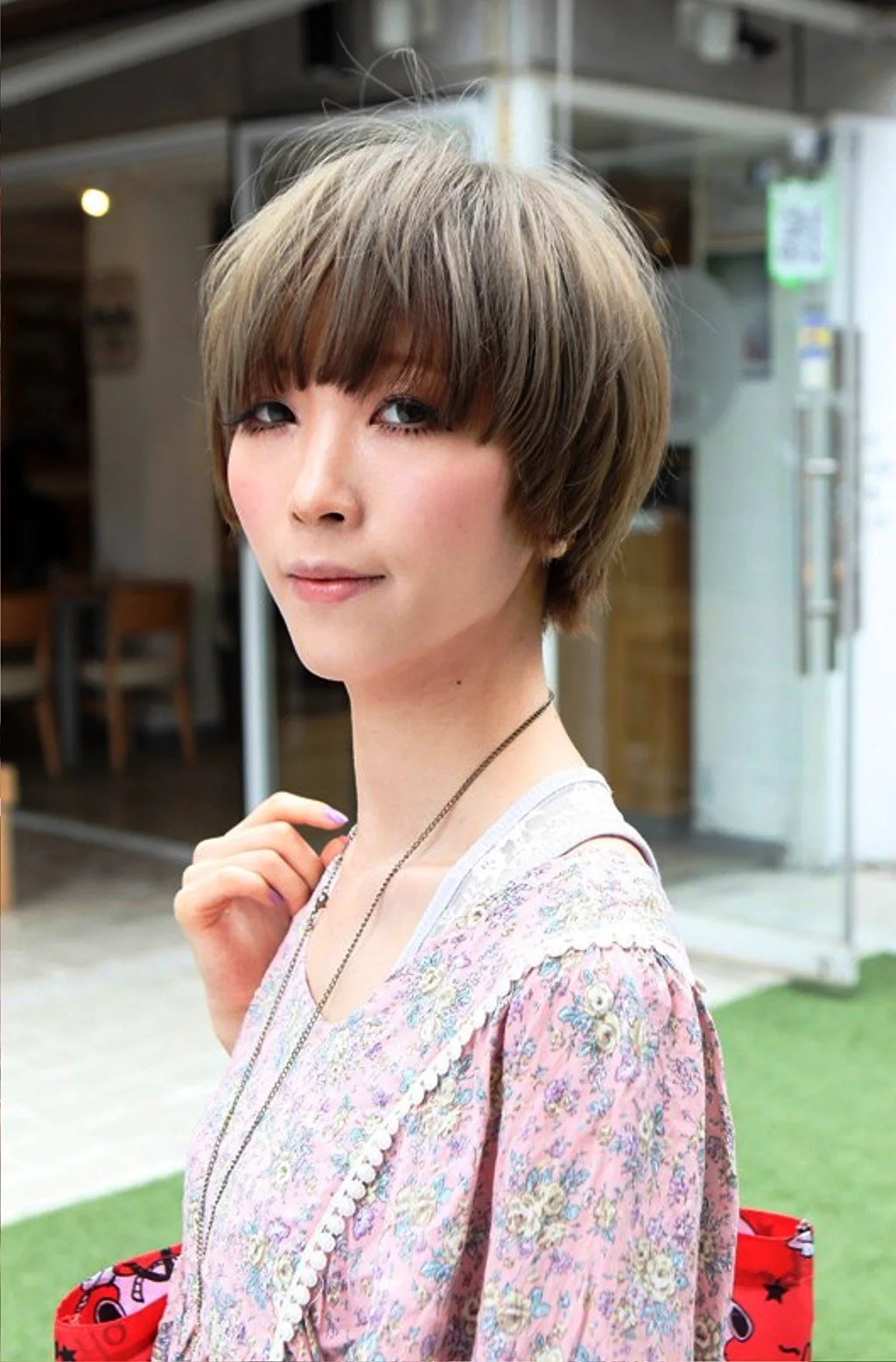 Haircut korean short стрижка