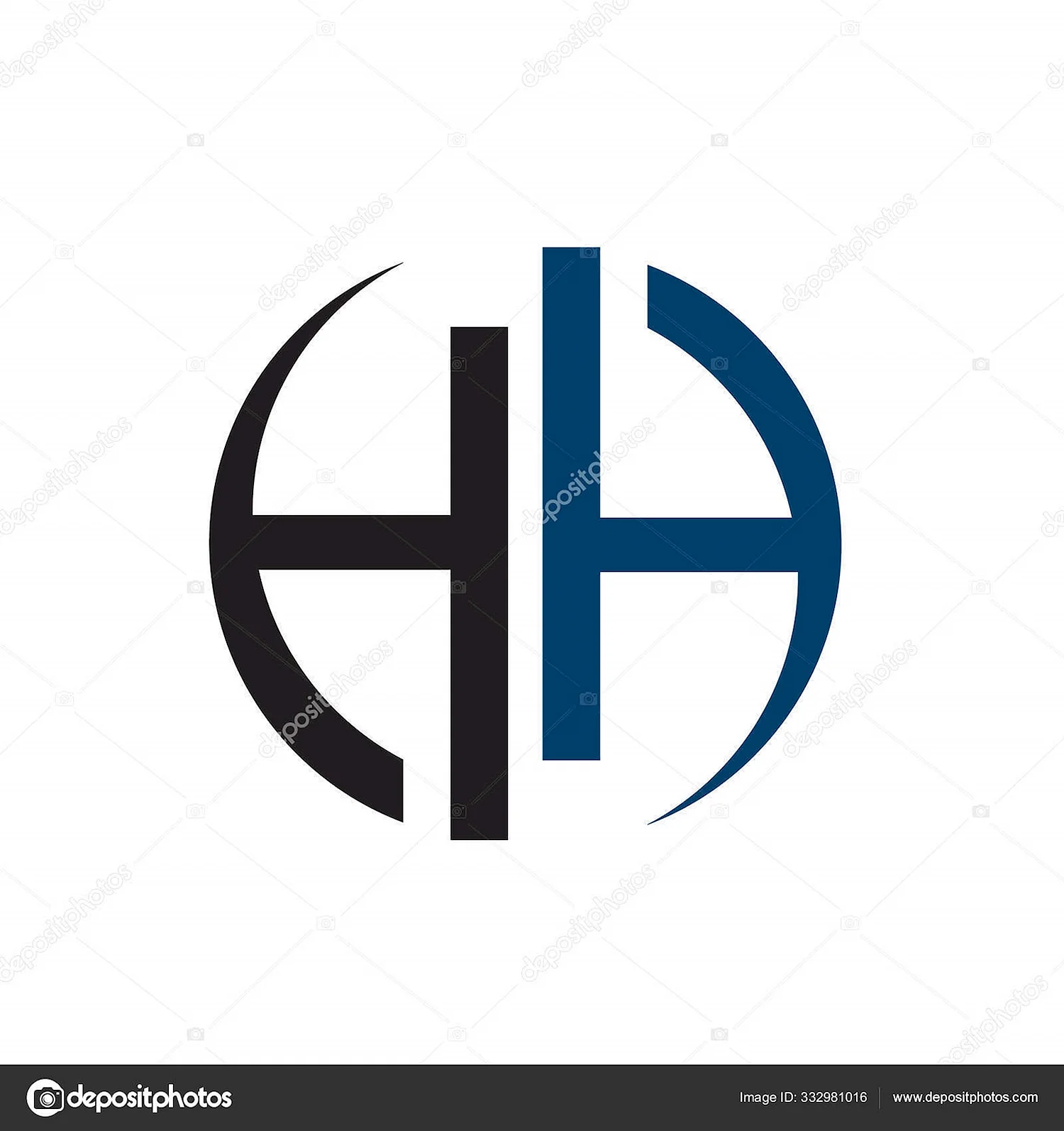 HH логотип вектор