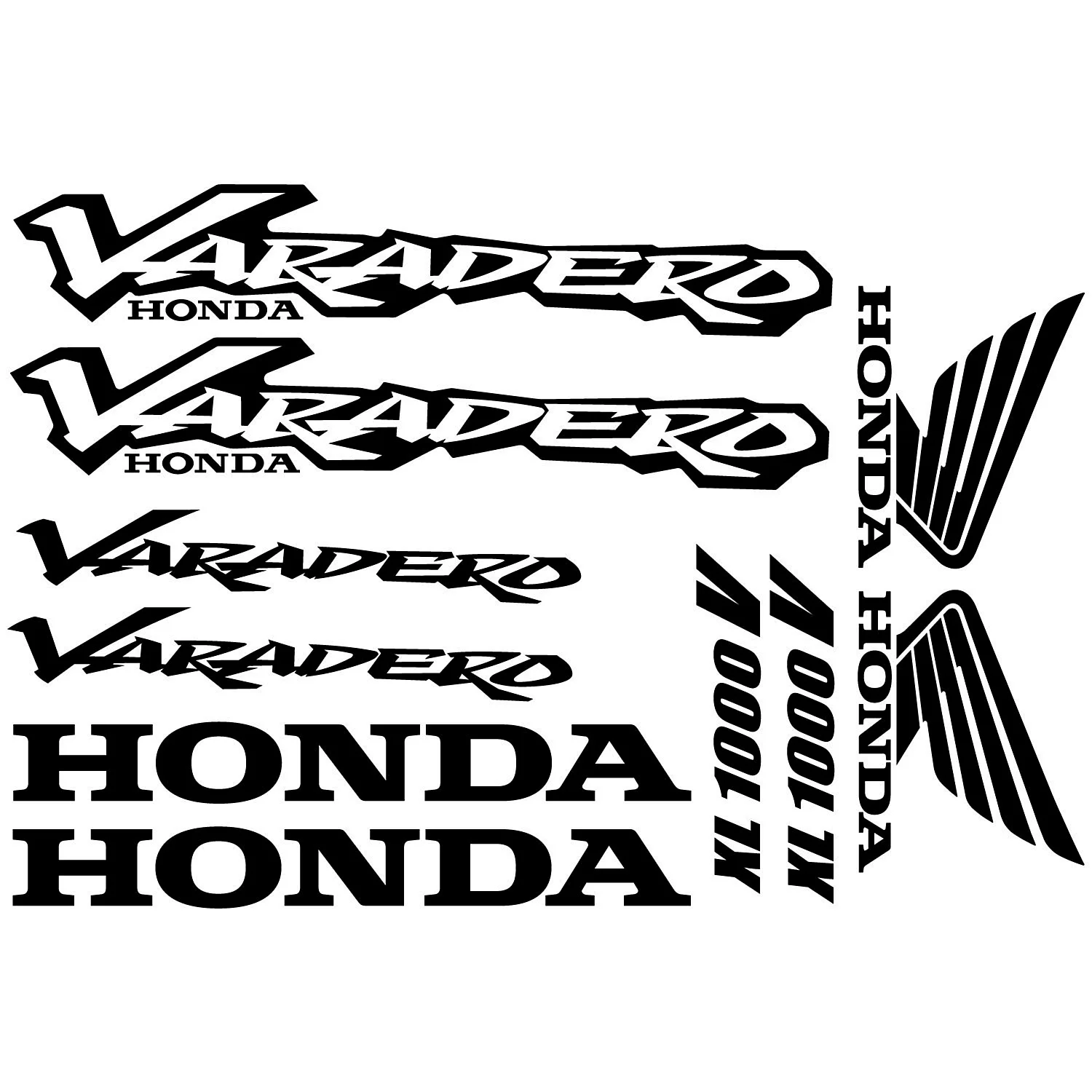 Honda Varadero XL 1000 наклейка