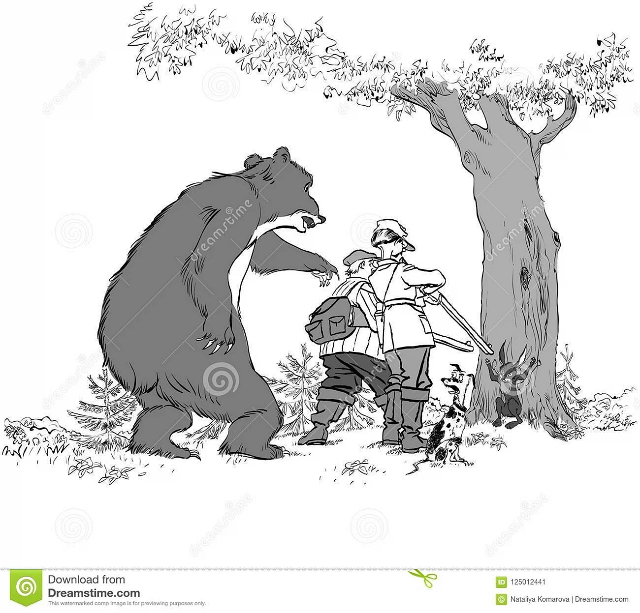 Hunter Bear (медведь охотник 14 ур.)