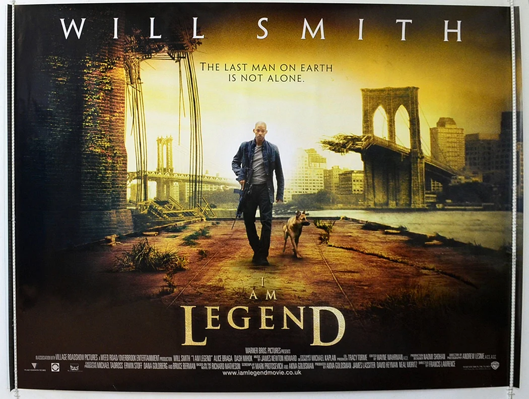 I am Legend 2007 Постер