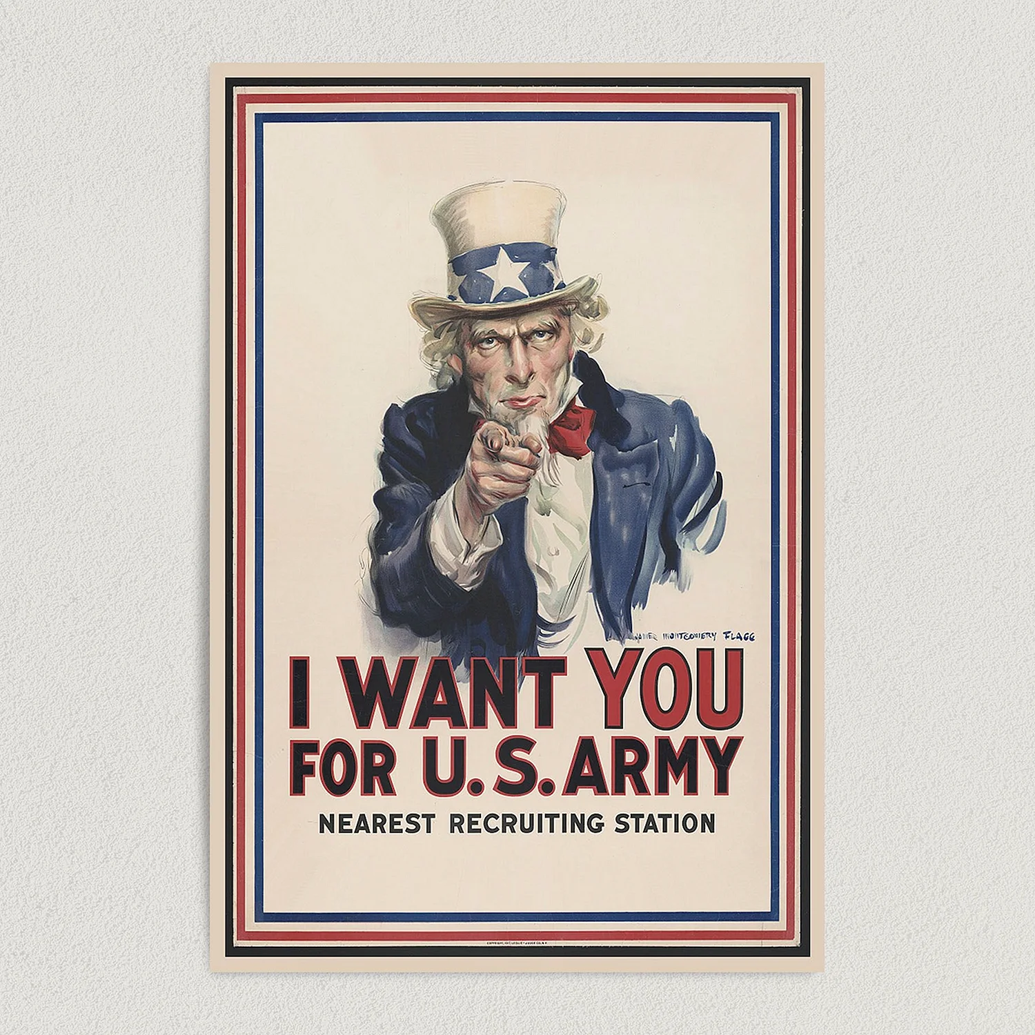 I want you for us Army плакат