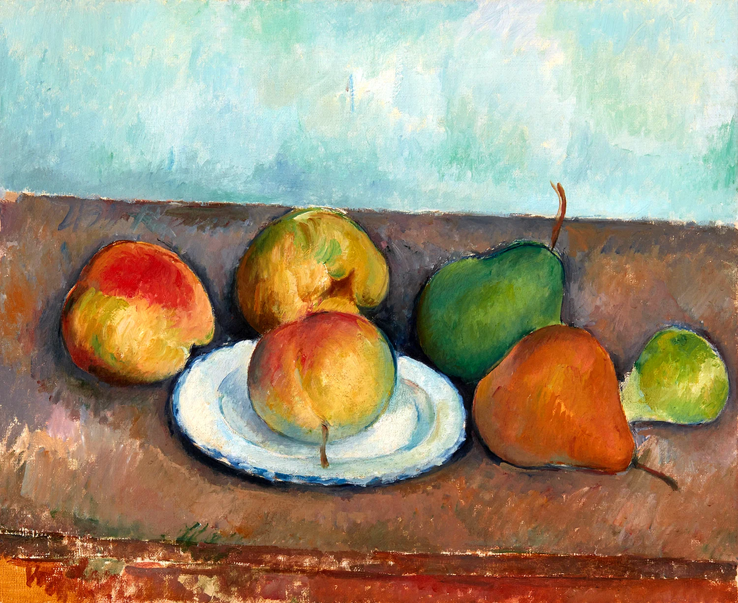 Яблоки и апельсины поля Сезанна 1839 1906