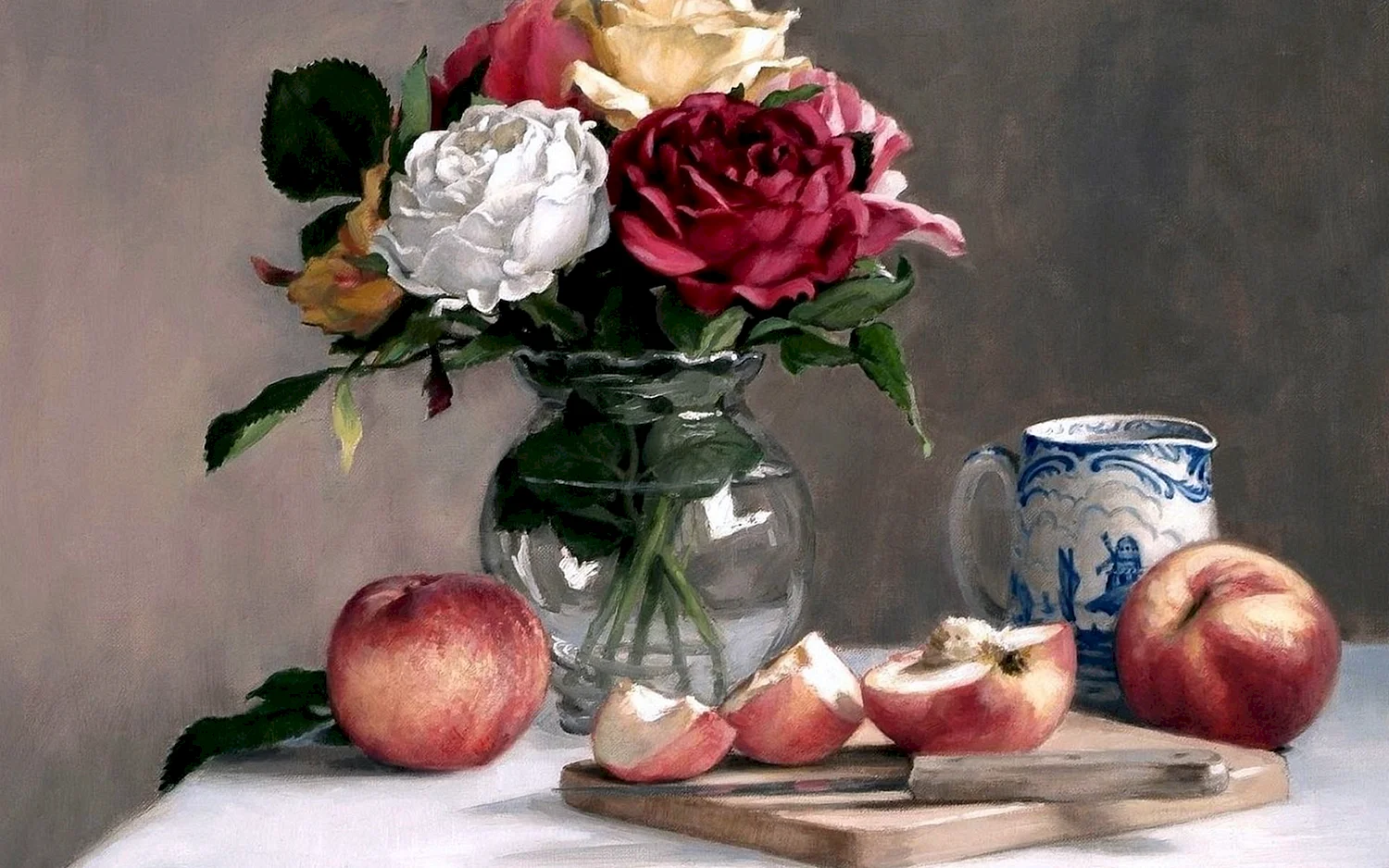 «Яблоки и цветы» (1895/1896)