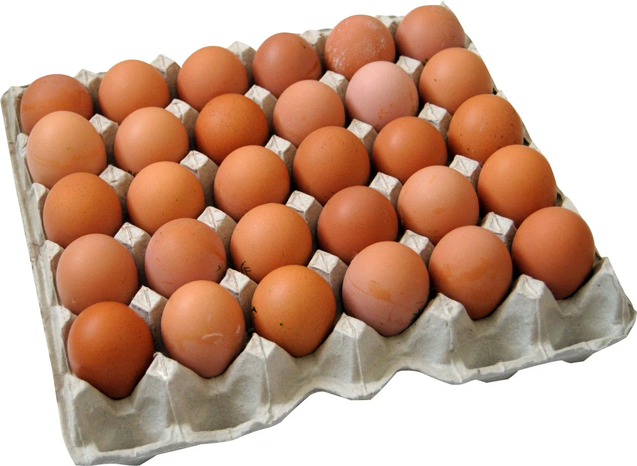 Яйцо куриное 2 категории (ячейка 30 шт)