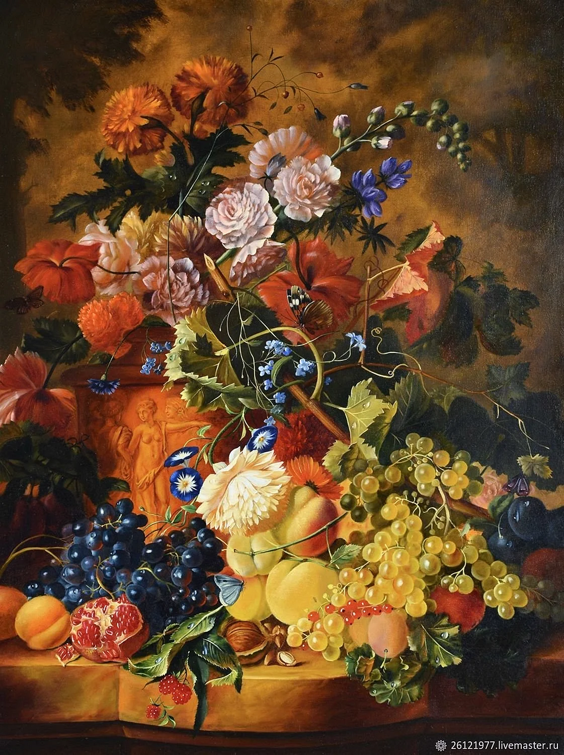 Ян Ван хейсум цветы и плоды
