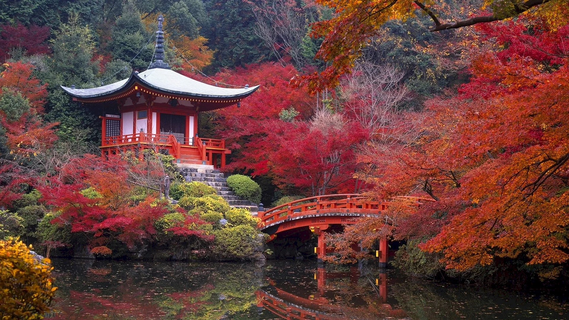 Япония Дайго дзи храм