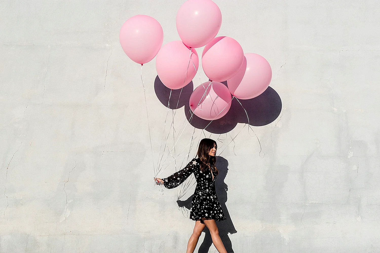 Идеи для фотосессии с воздушными шарами