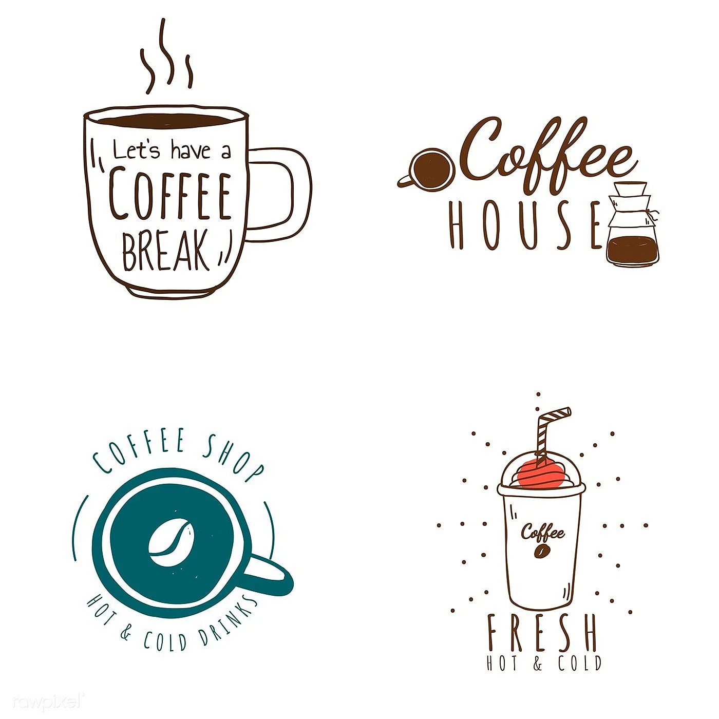 Идеи для логотипа кофейни