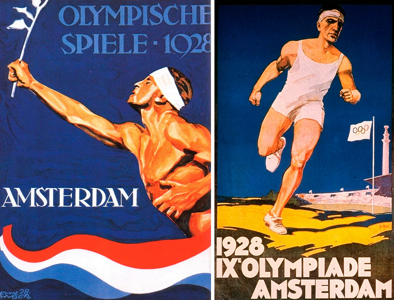 Играх IX олимпиады в Амстердаме 1928 года.