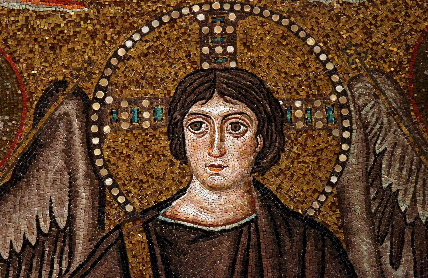 Иисус Христос мозаика Равенна
