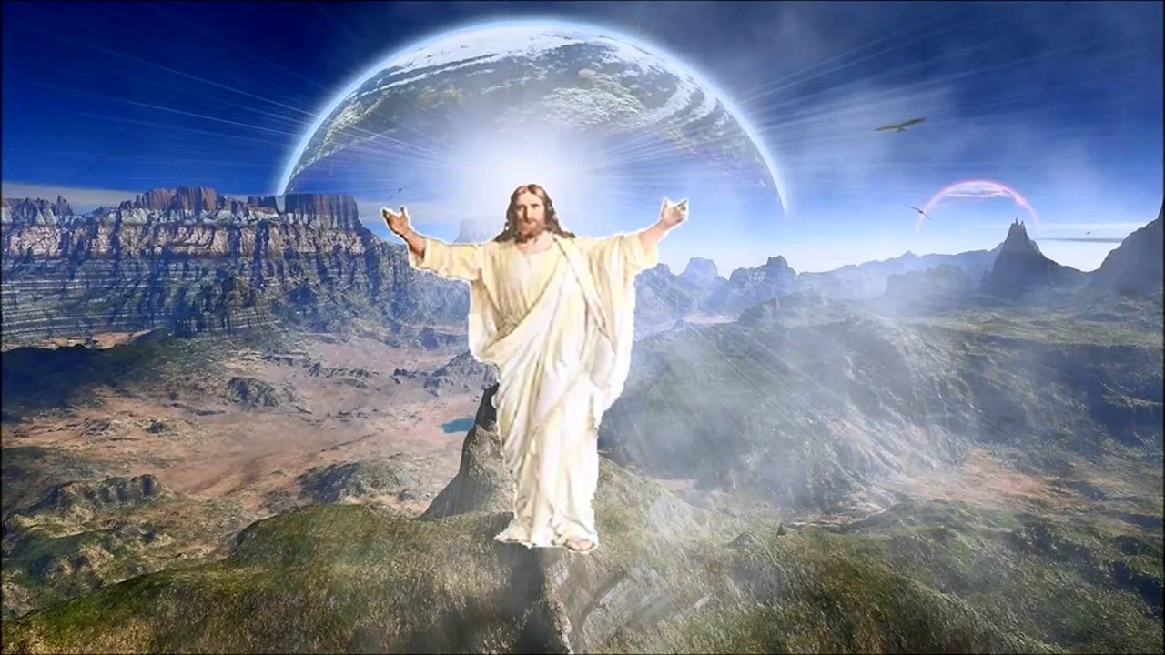 Иисус Христос восходит на небо