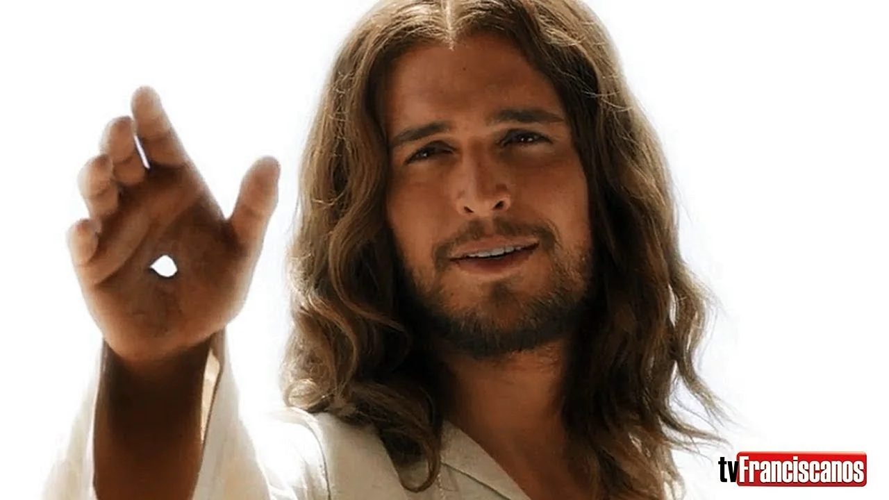Иисус с длинными волосами