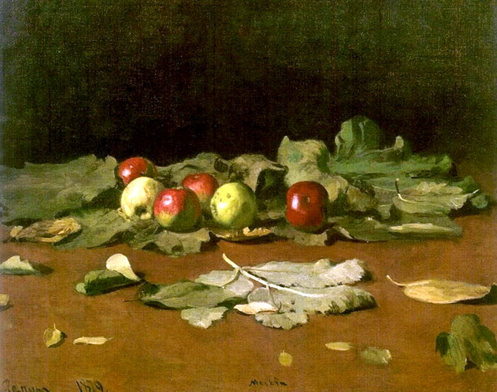 Ильи Ефимовича Репина «яблоки и листья».