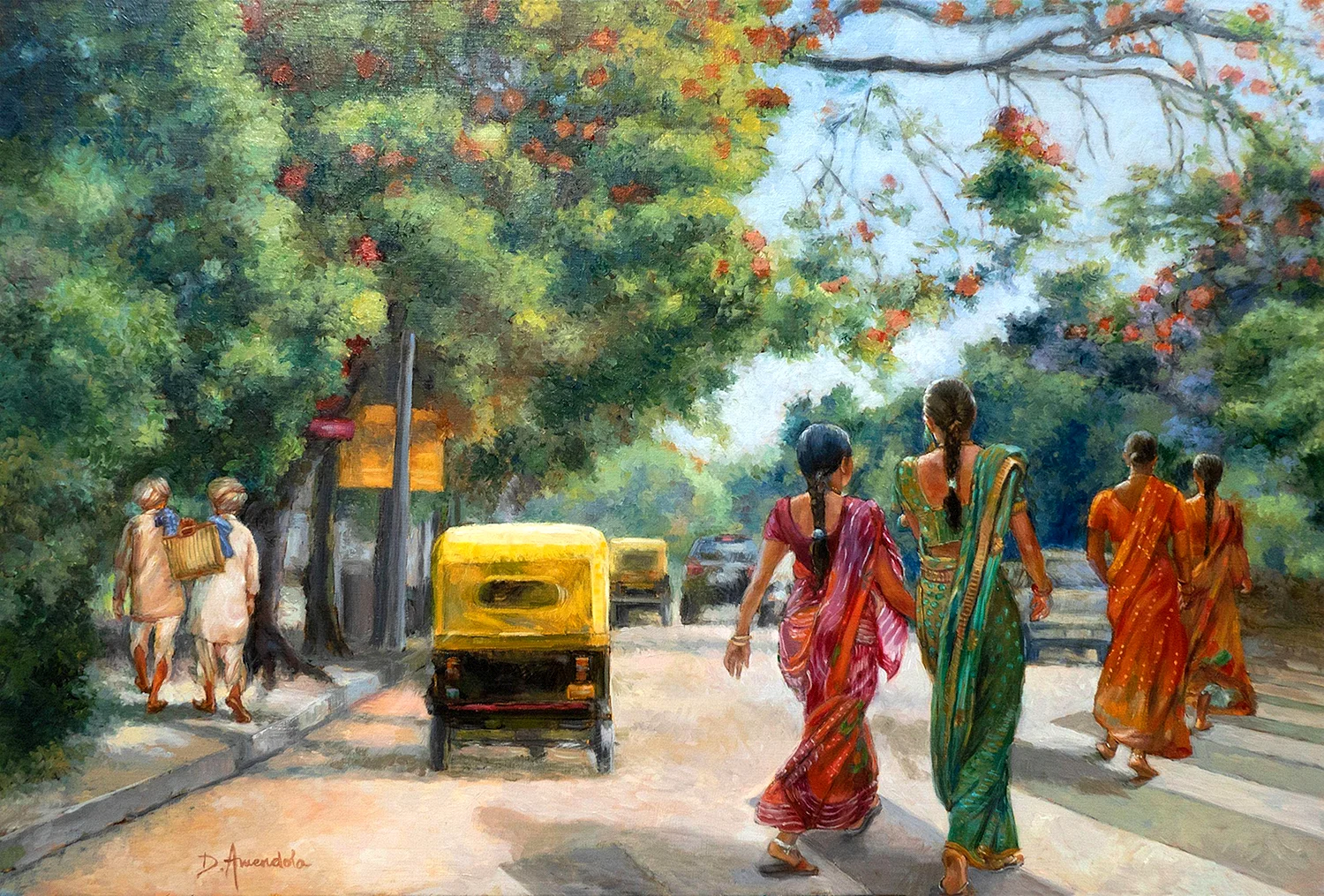 Индия картины художников