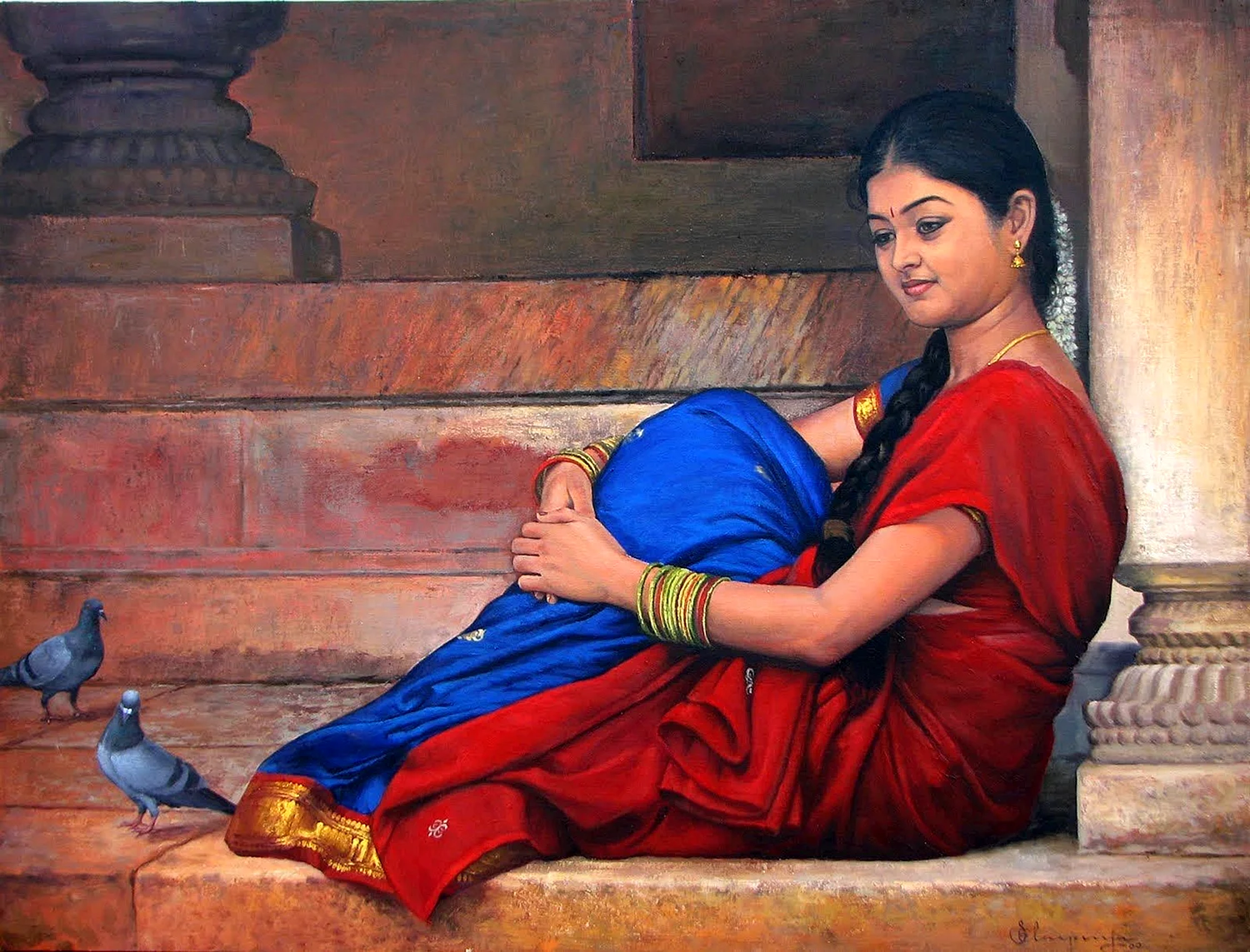 Индия картины художников