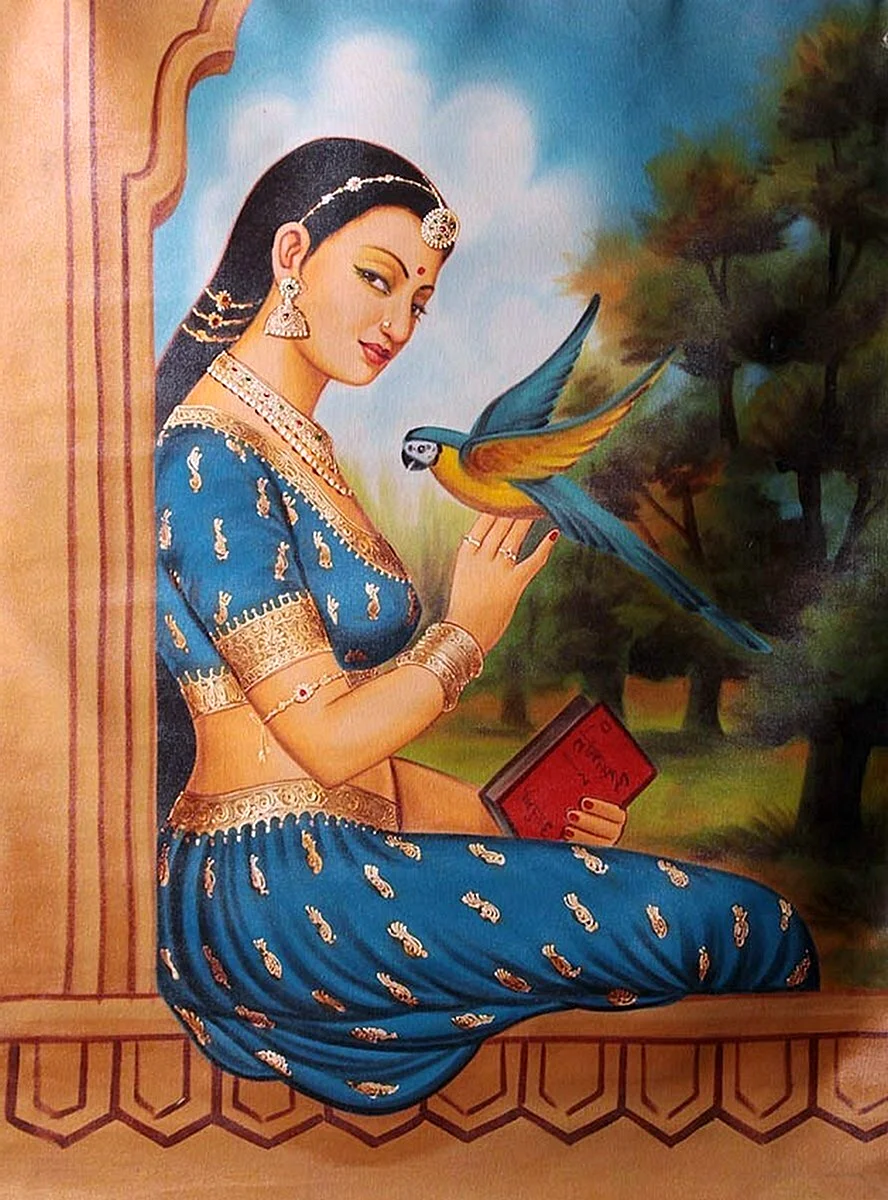 Индийские картины художников Индии