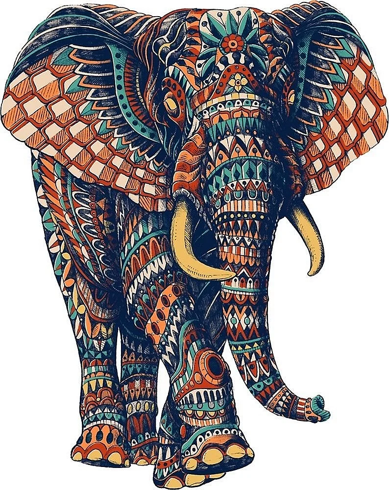 Индийский слон Тотем