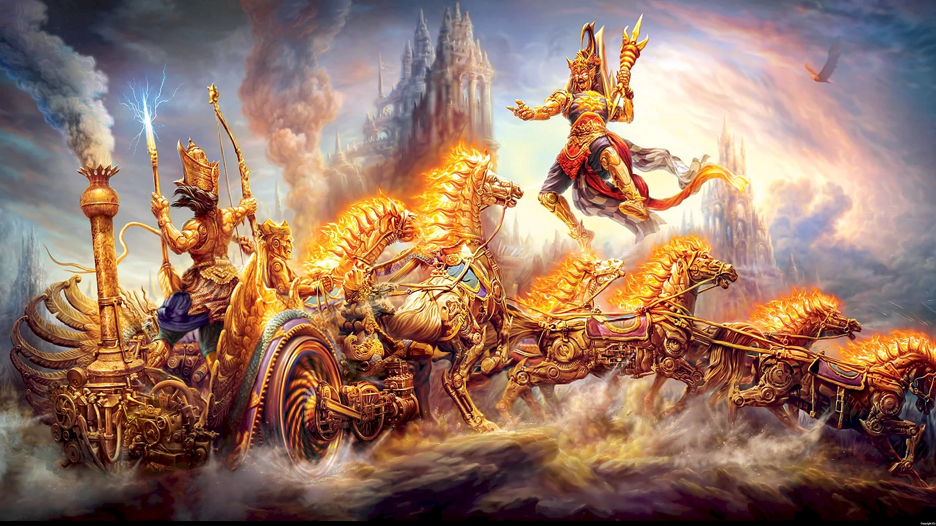 Индра Бог древней Индии