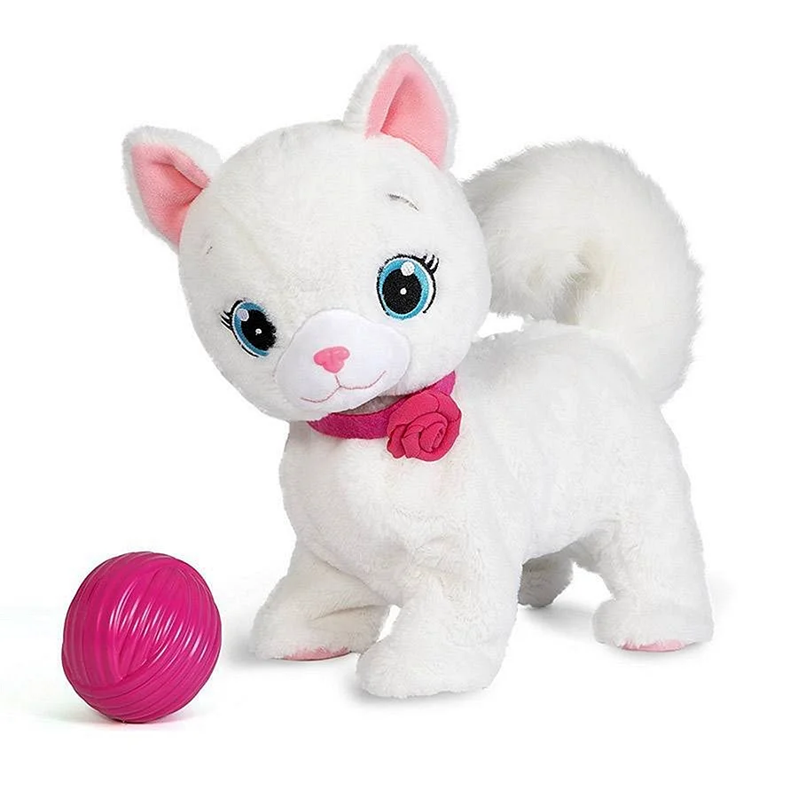 Интерактивная мягкая игрушка Club Petz кошка Бьянка с клубком