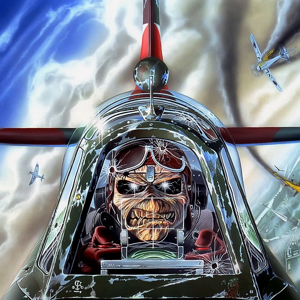 Iron Maiden летчик
