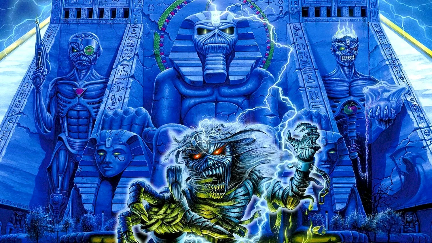 Iron Maiden Powerslave 1984