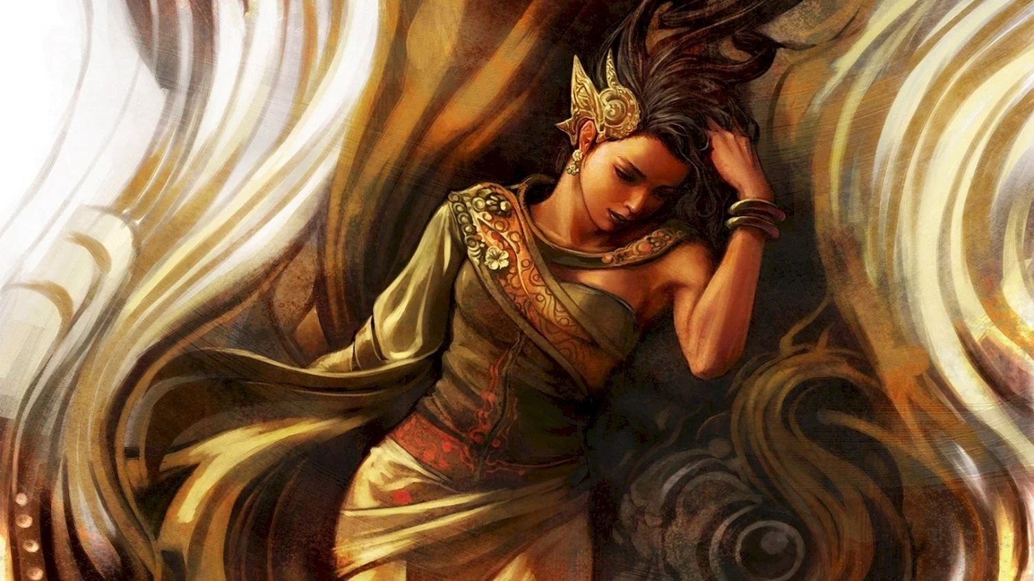 Иштар богиня арт фэнтези