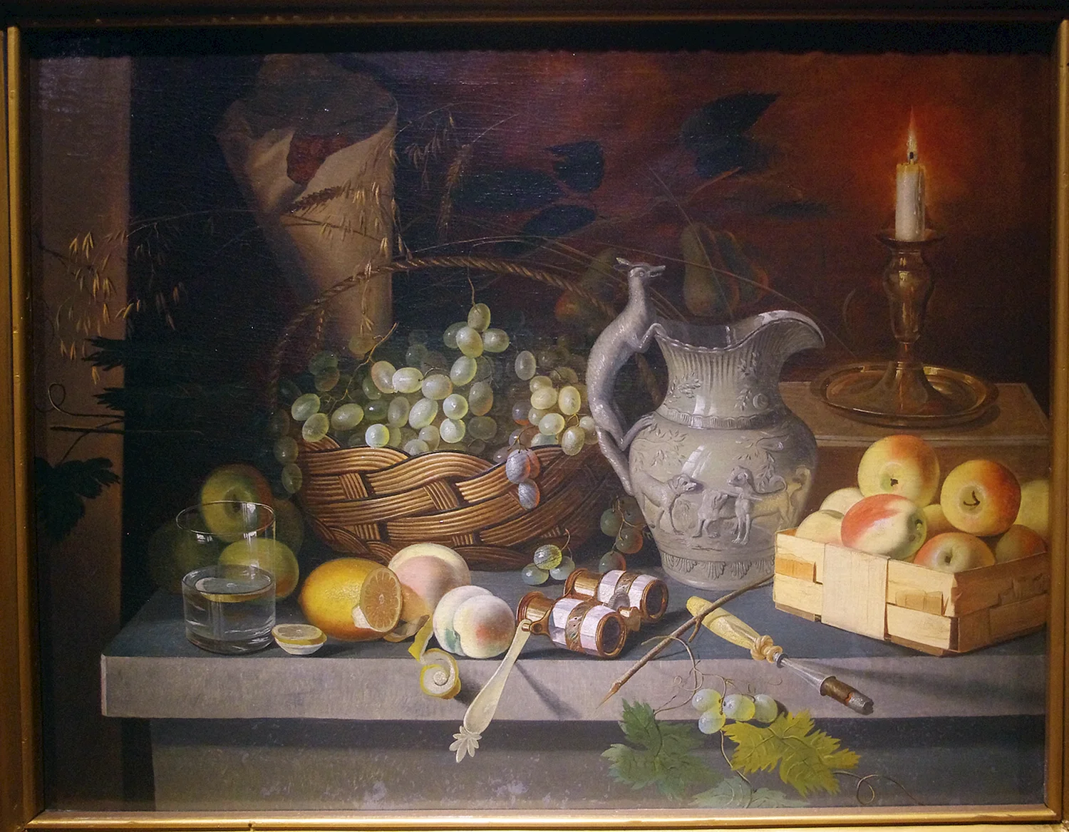 Иван Хруцкий. Картина «фрукты», 1834