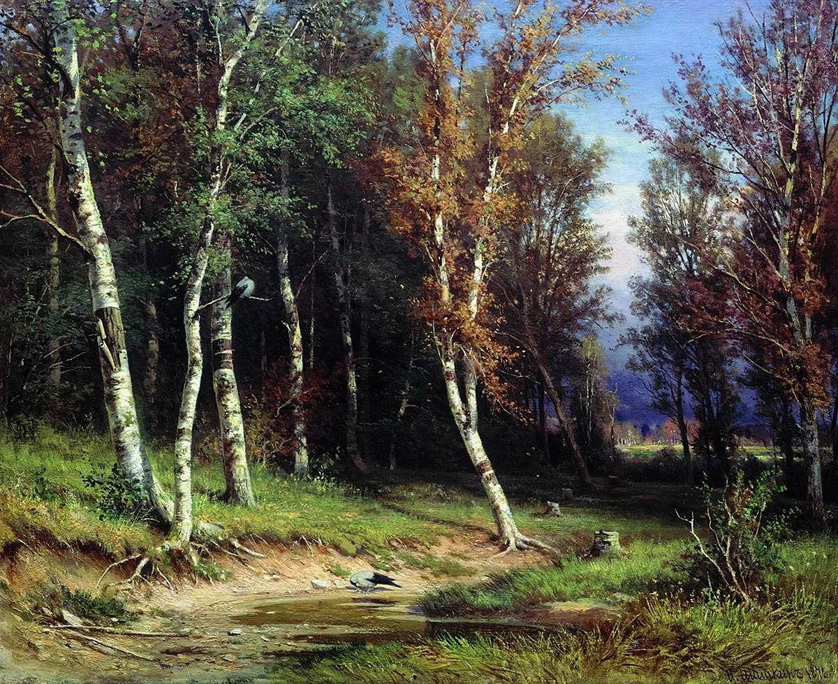 Иван Шишкин лес перед грозой