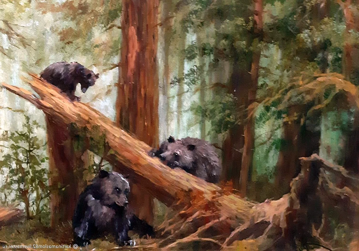 Иван Шишкин три медведя