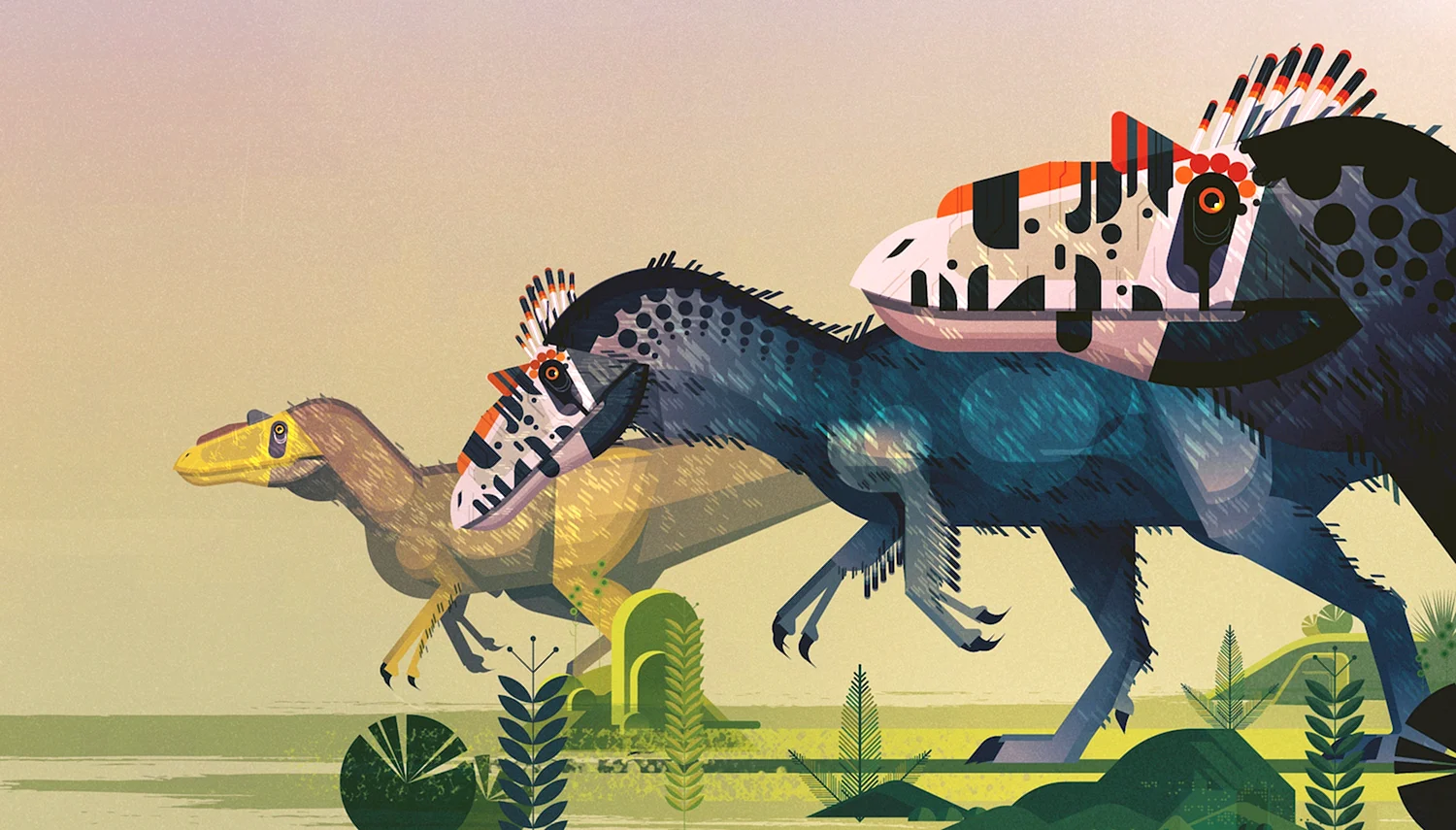 James Gilleard Dinosaurs