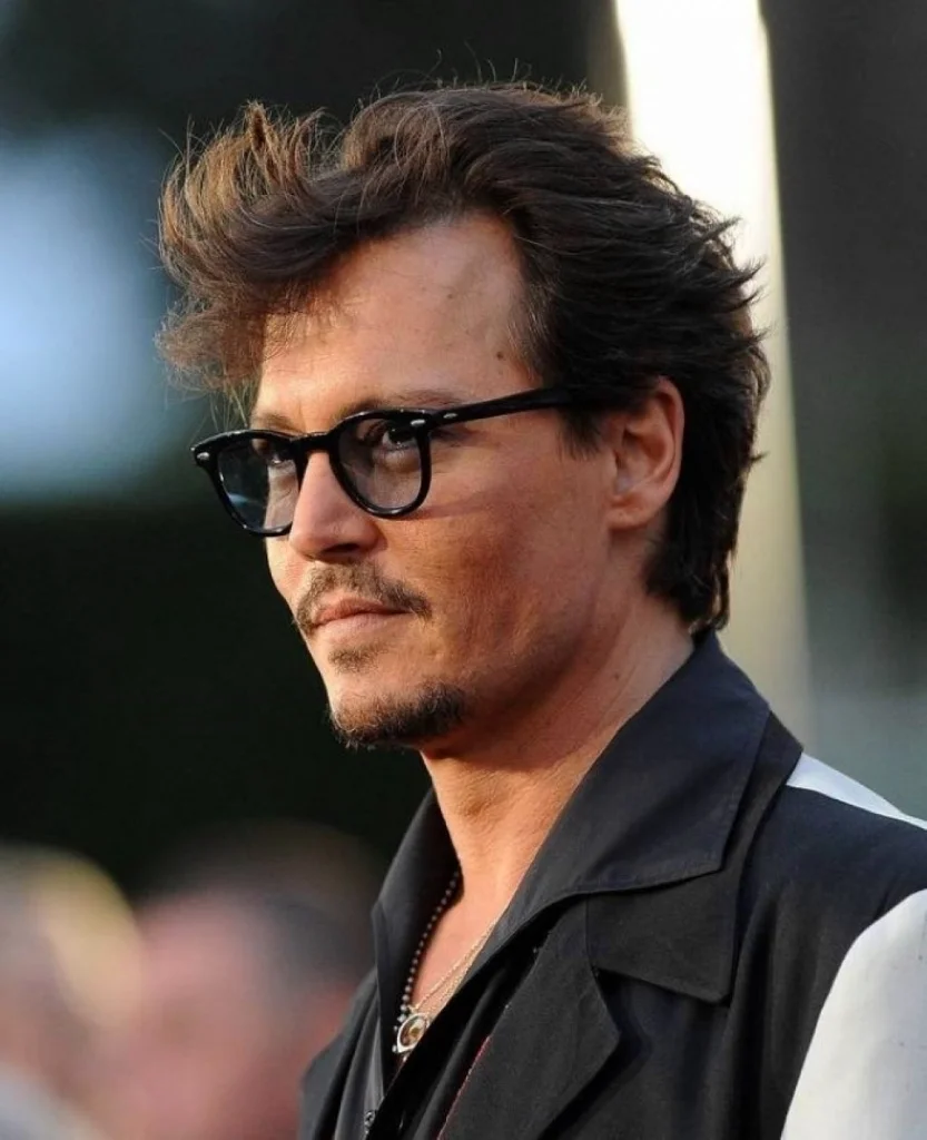 Johnny Depp прически