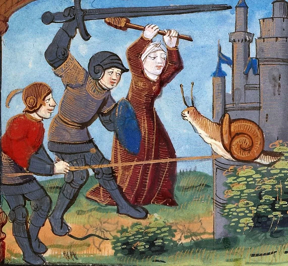 Каменщики средневековья Среднев картинах