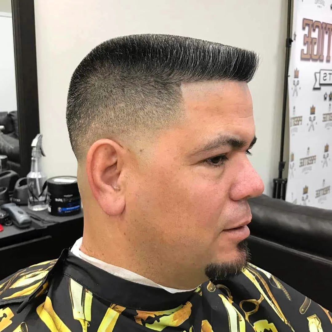 Канадка стрижка Flat Top