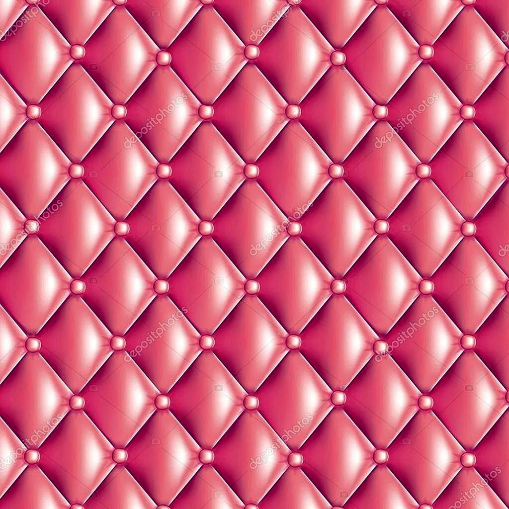 Каретная стяжка розовая