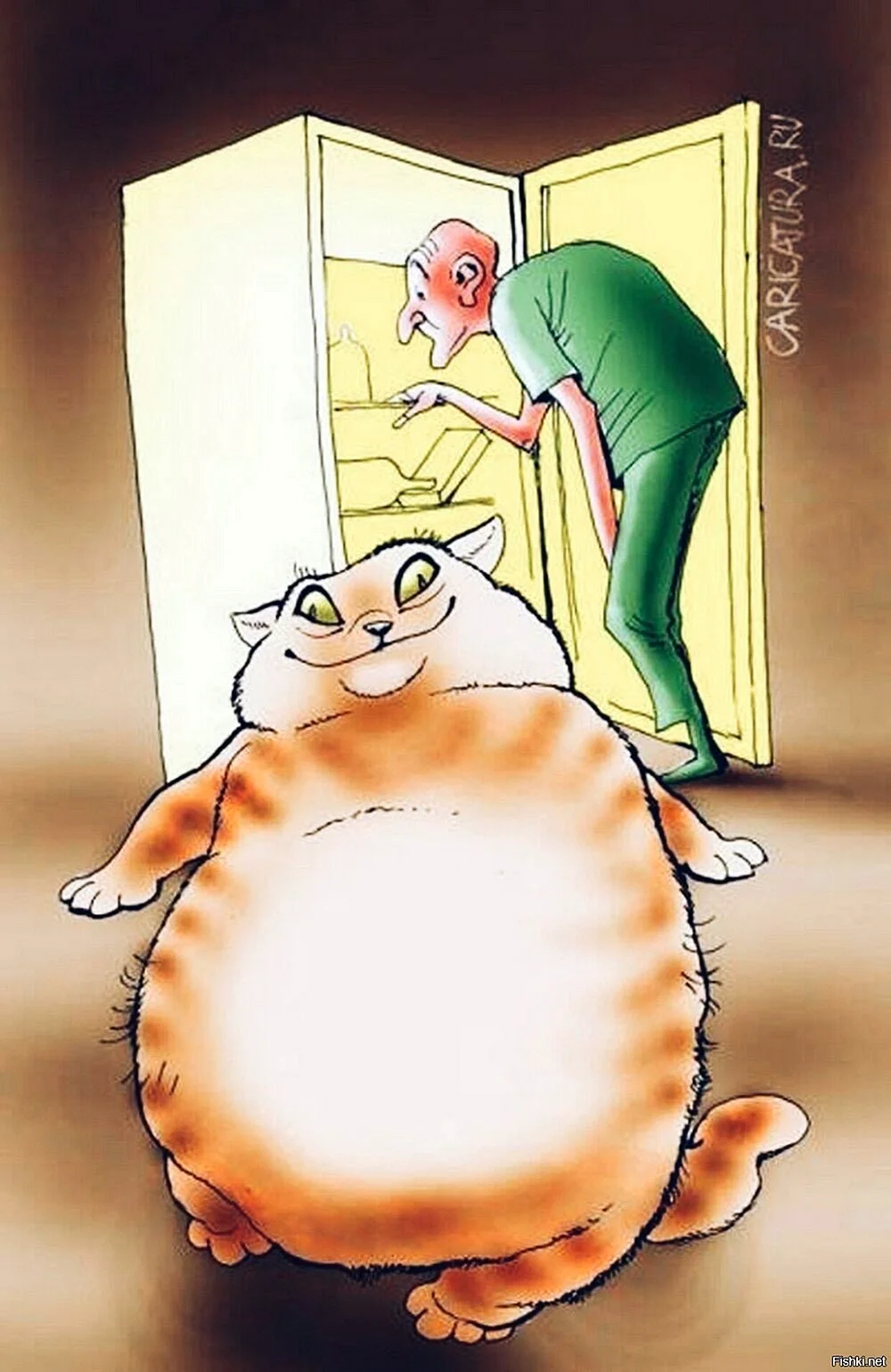 Карикатуры про котиков