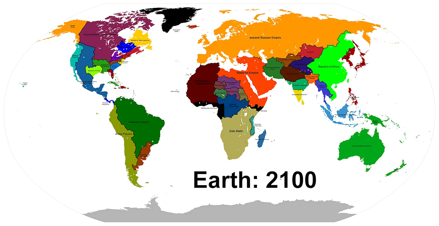 Политическая карта мира 2023 (48 лучших фото)