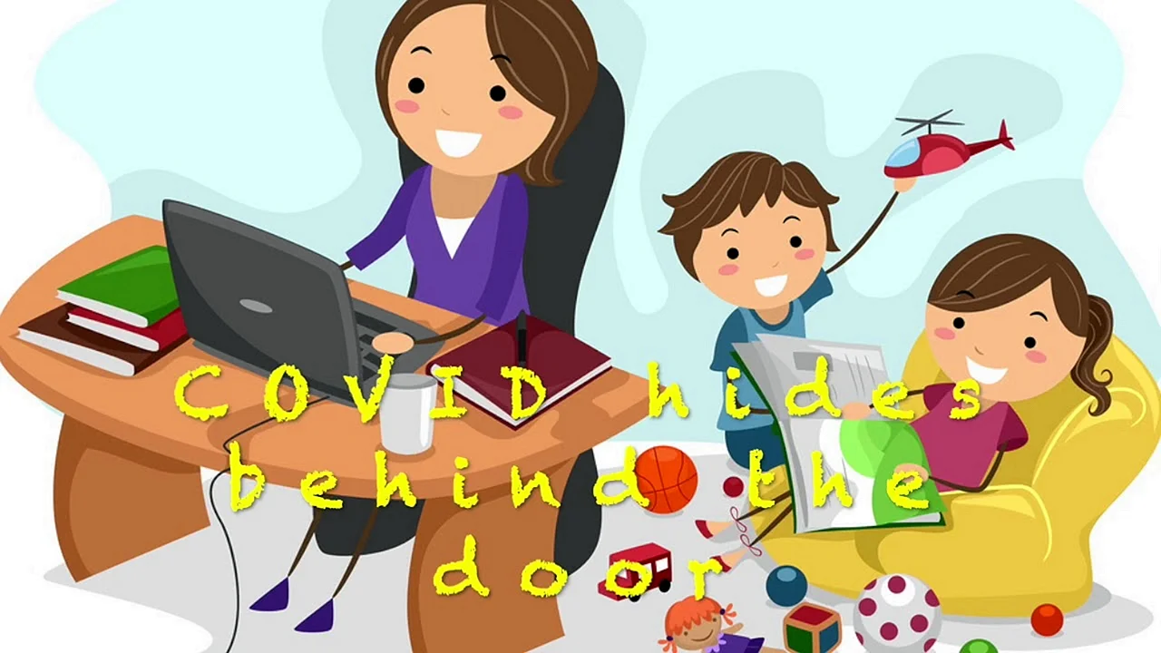 Картина для детей домашняя работа