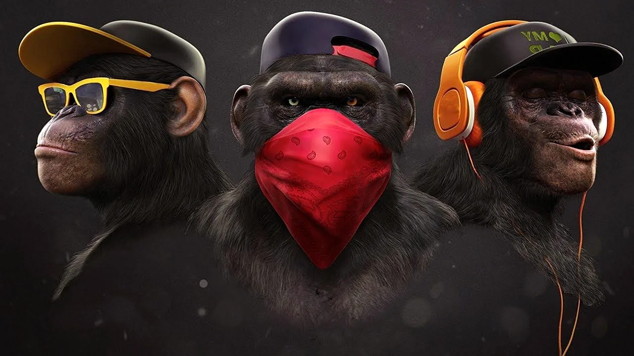 Картина Gangster Monkey