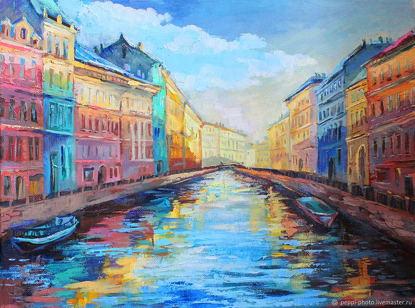 Картина «Санкт-Петербург» Зыкин