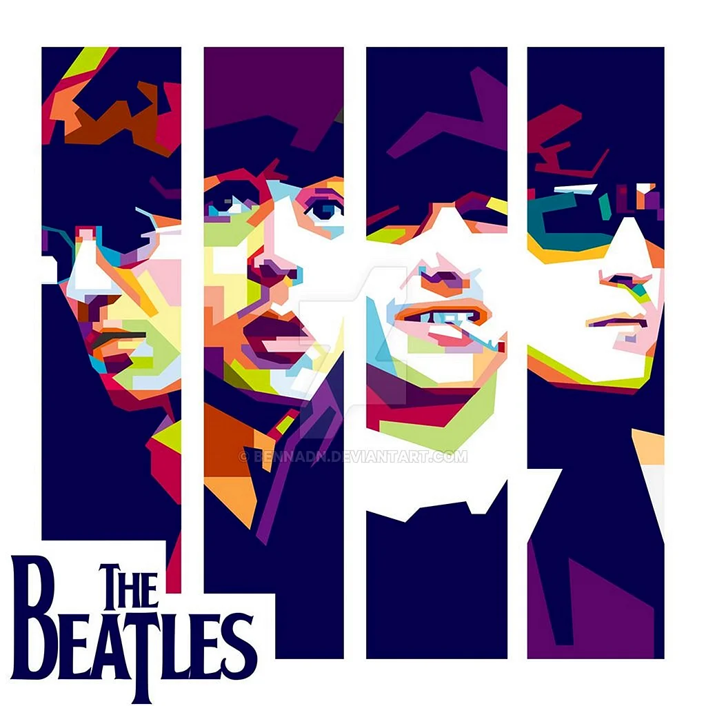 Картина the Beatles Pop