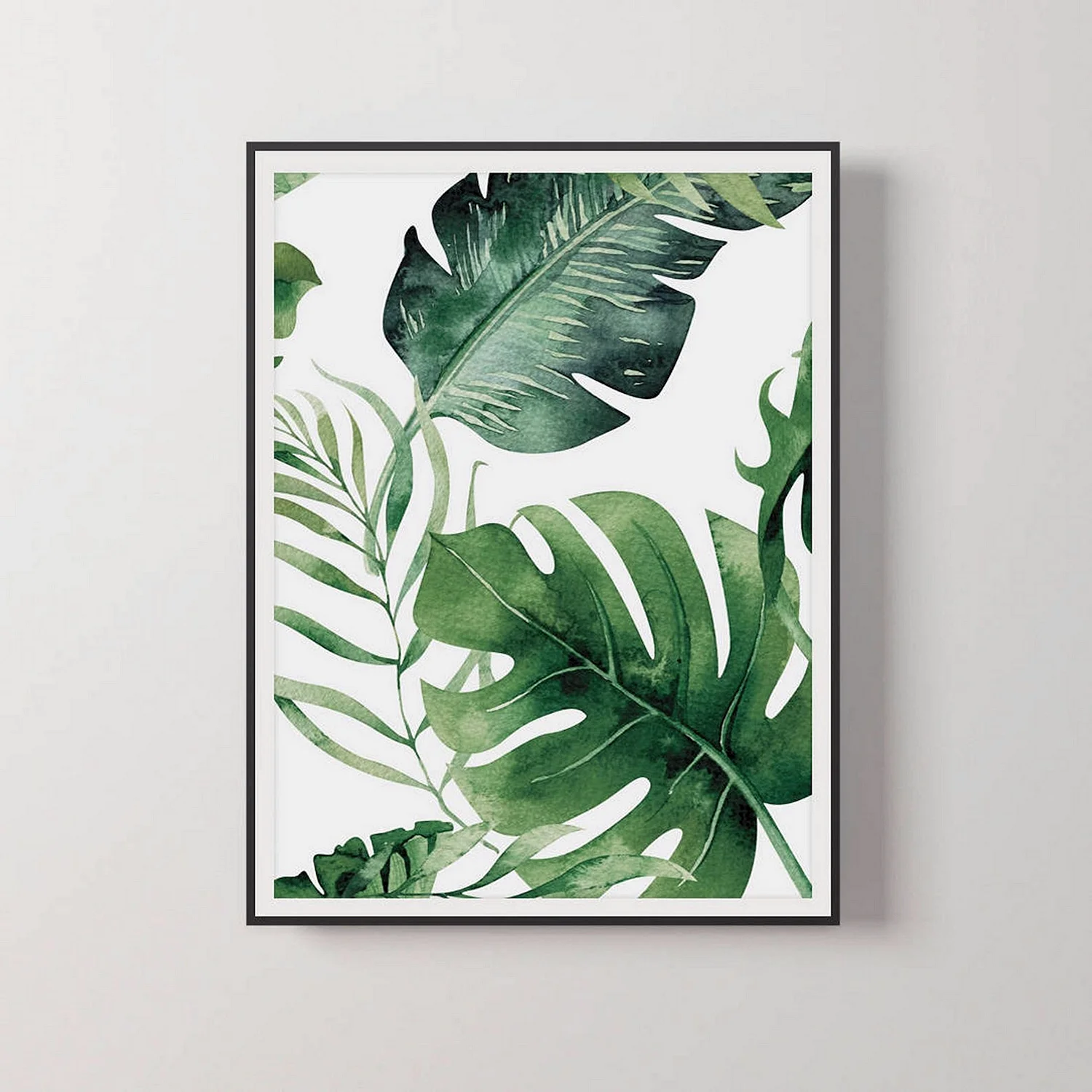 Картина тропические листья Visionnaire