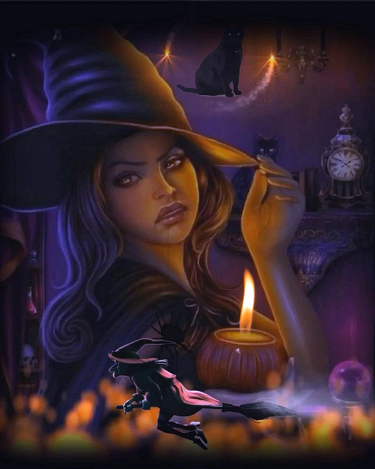 Картинки ведьмочек красивые